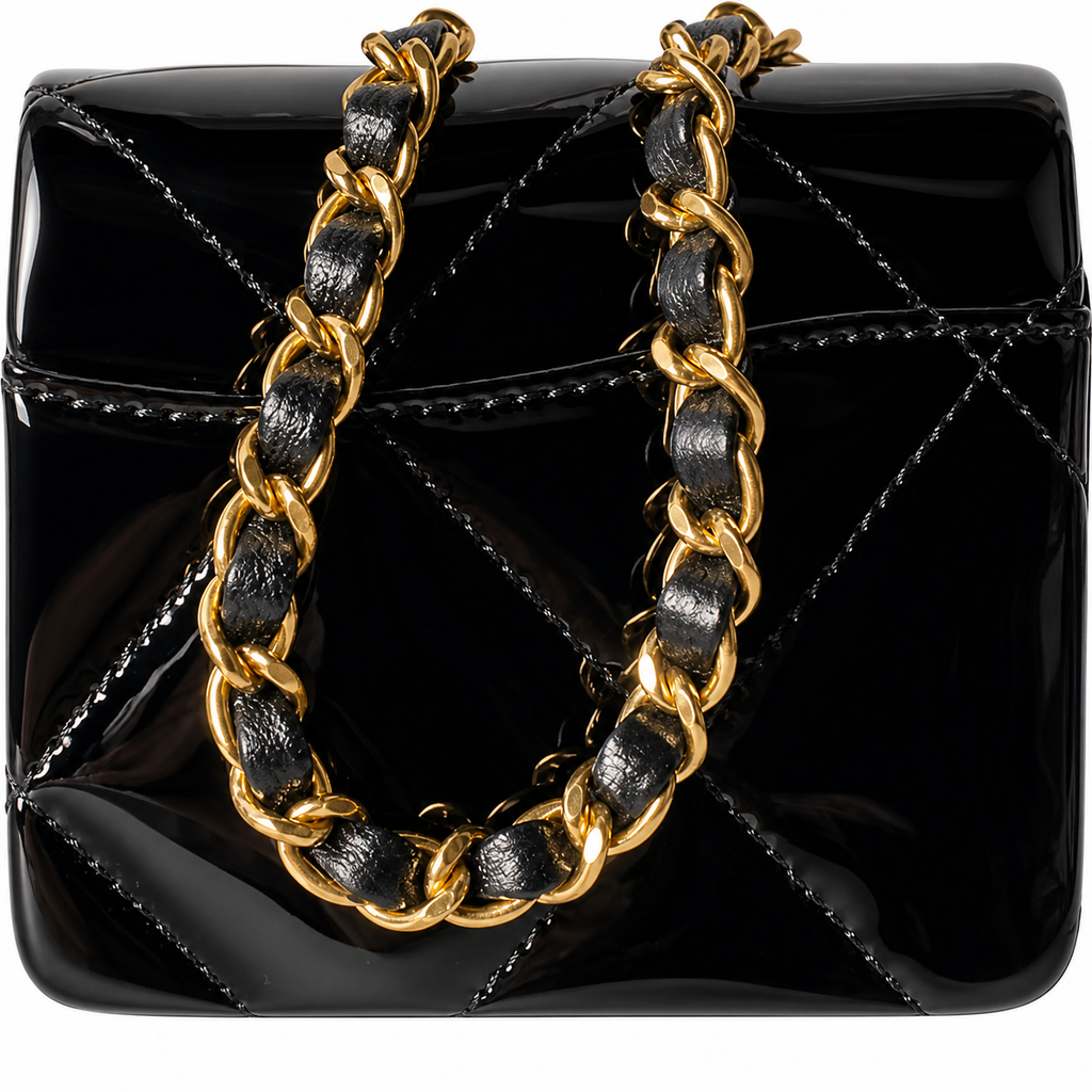 Chanel Quilted Leather Rectangular Chain Crossbody
