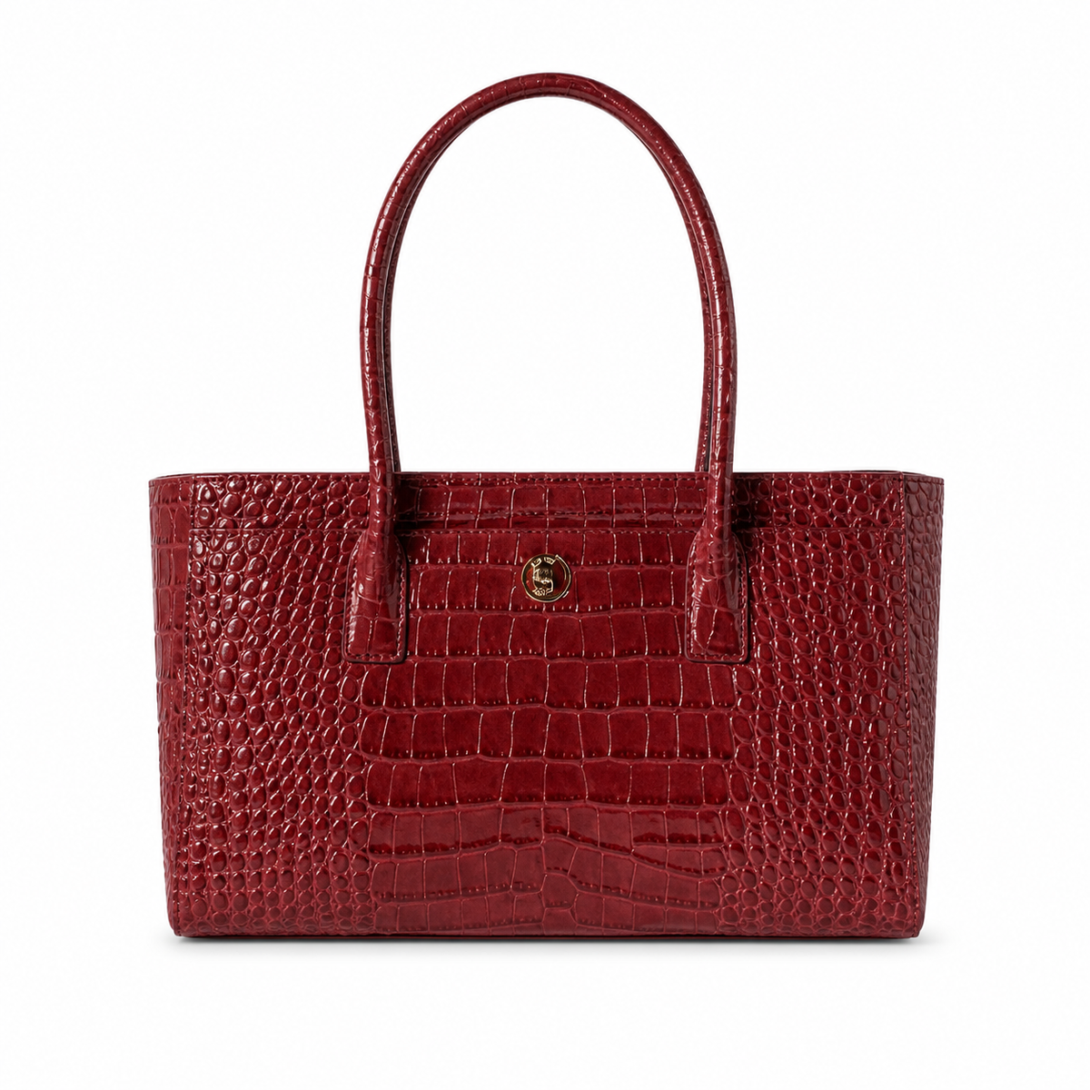 Chanel Croc-Embossed Leather Tote