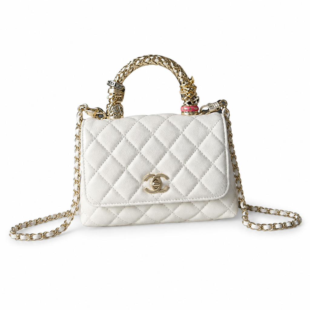 Chanel Jewel Handle Mini Flap Bag