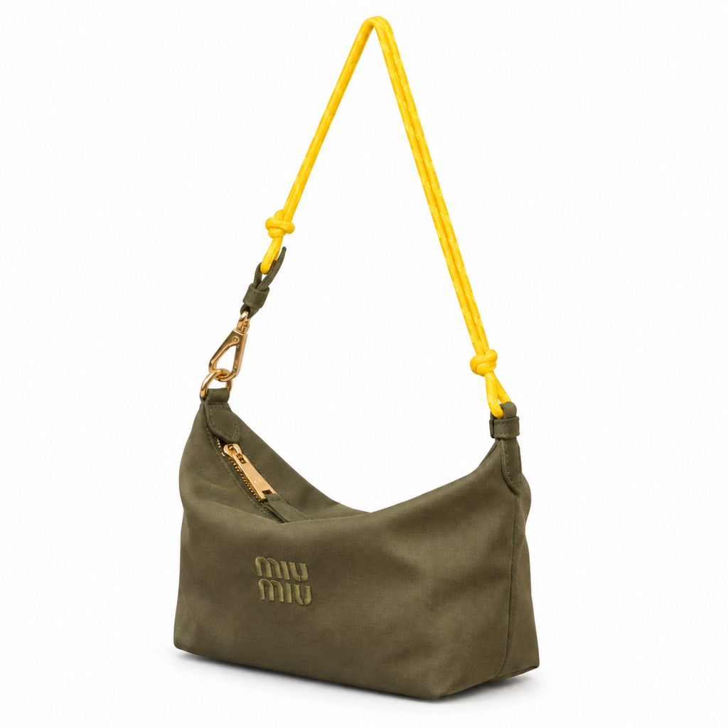 Miu Miu Mini Leather Shoulder Bag 18.5cm