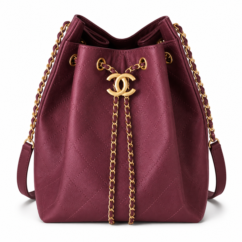 Chanel Diamond-Quilted Oversized Duffle Crossbody