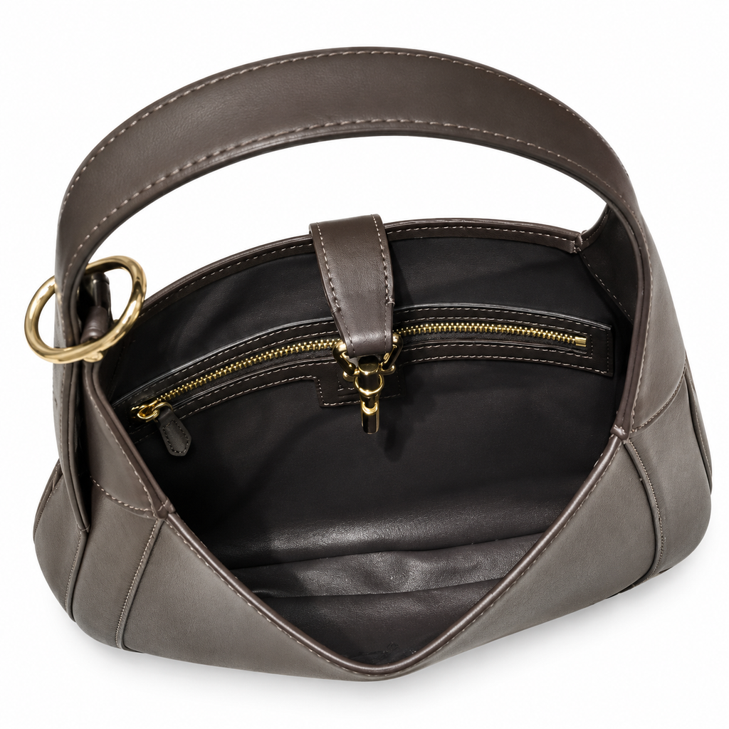 Gucci Jackie 1961 Small Hobo in Dark Chocolate Polished Leather