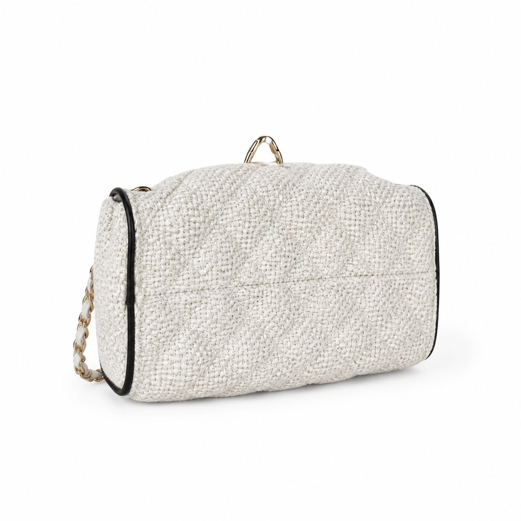 Chanel Quilted Leather Drawstring Bucket Crossbody