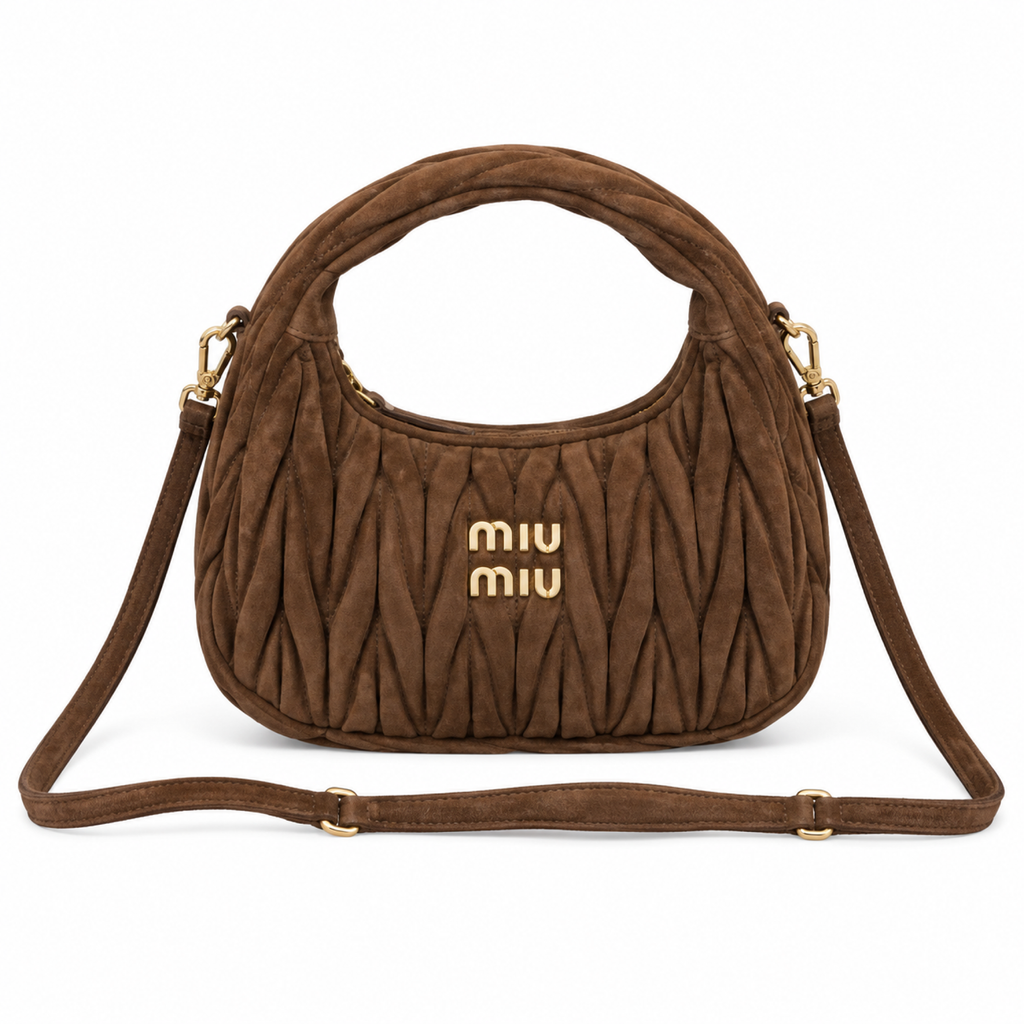 Miu Miu Leather Crossbody Bag 23 cm