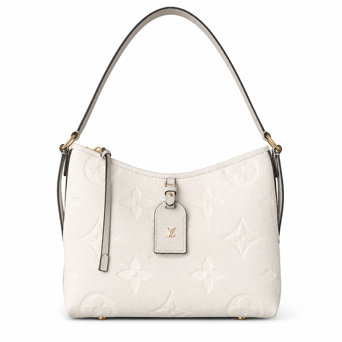Louis Vuitton Carry It — Giant Monogram Empreinte Leather in Crème