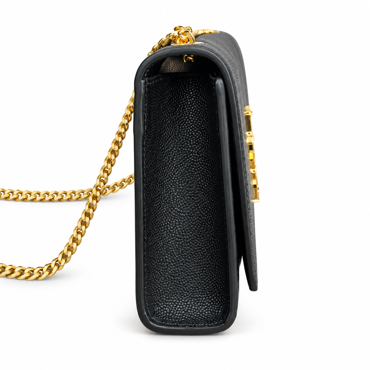 Saint Laurent YSL Kate Small Chain Bag – Black Leather