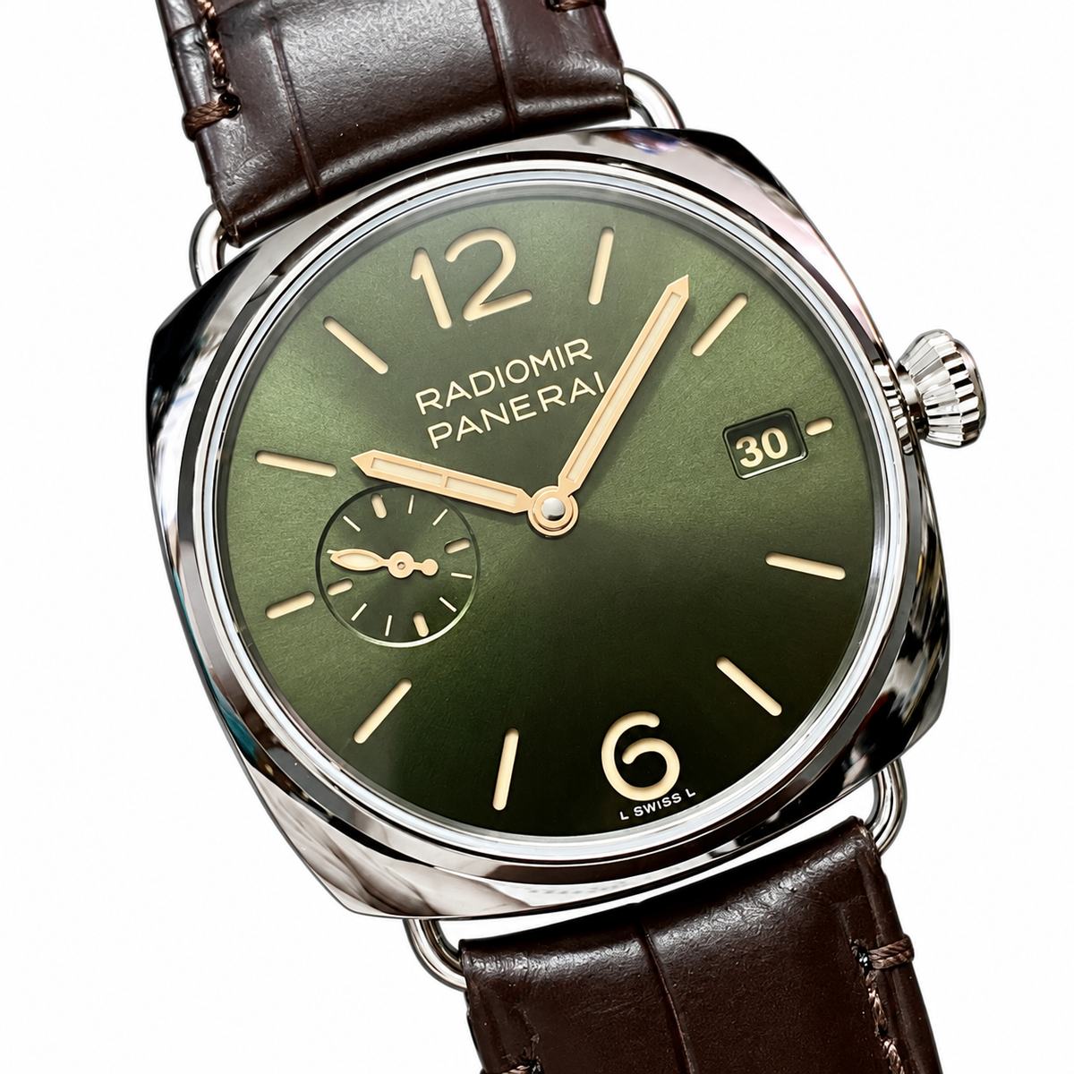 Panerai Luminor Due Automatic 40mm Men's Steel Watch Blue Dial