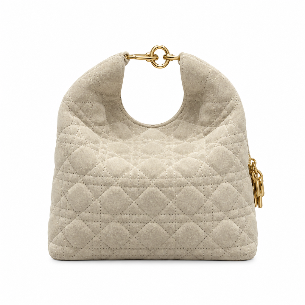 Dior Cannage Quilted Vertical Tote Bag 24cm