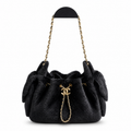 Chanel Classic Quilted Medium Top Handle Handbag | CC Turn-Lock Chain Strap — 20cm