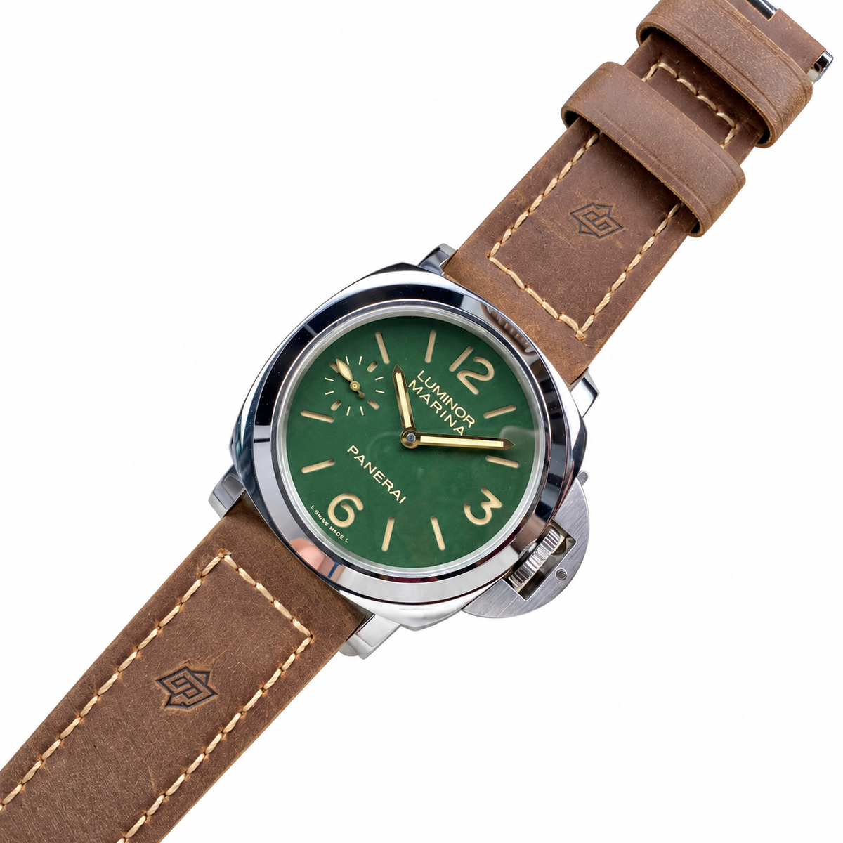 Panerai Luminor Marina Automatic 44mm Men's Steel Watch White Dial