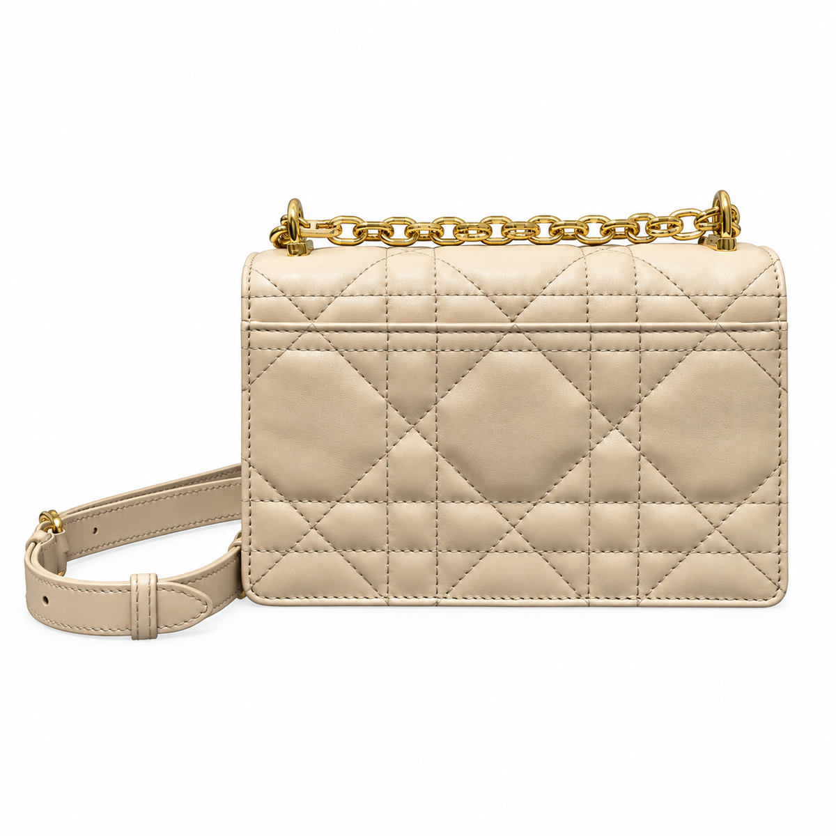 Dior Cannage Quilted Petite Shoulder Bag 17.3cm