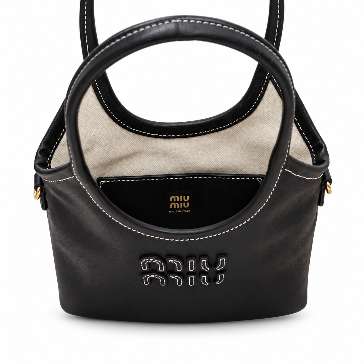 Miu Miu Matelassé Leather Modern Crossbody Bag