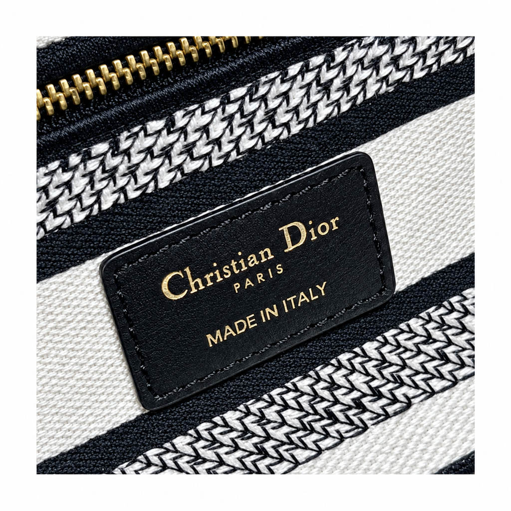 Dior Cannage Quilted Sleek Work Bag 26cm