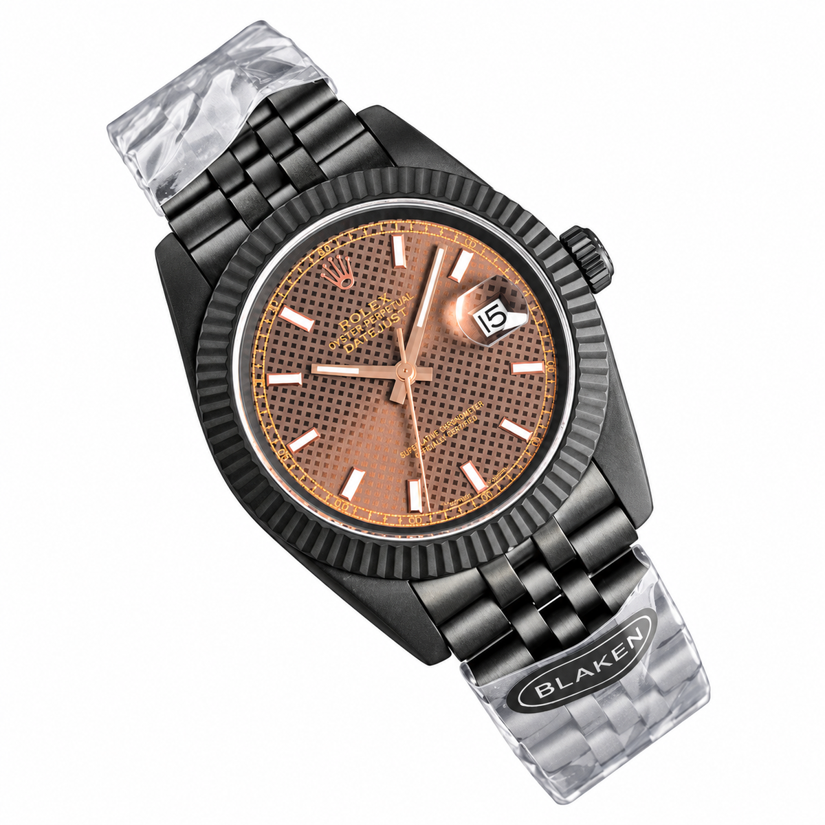 Rolex Automatic Luxury Watch | 41mm Sapphire Crystal Dial | Classic Timepiece