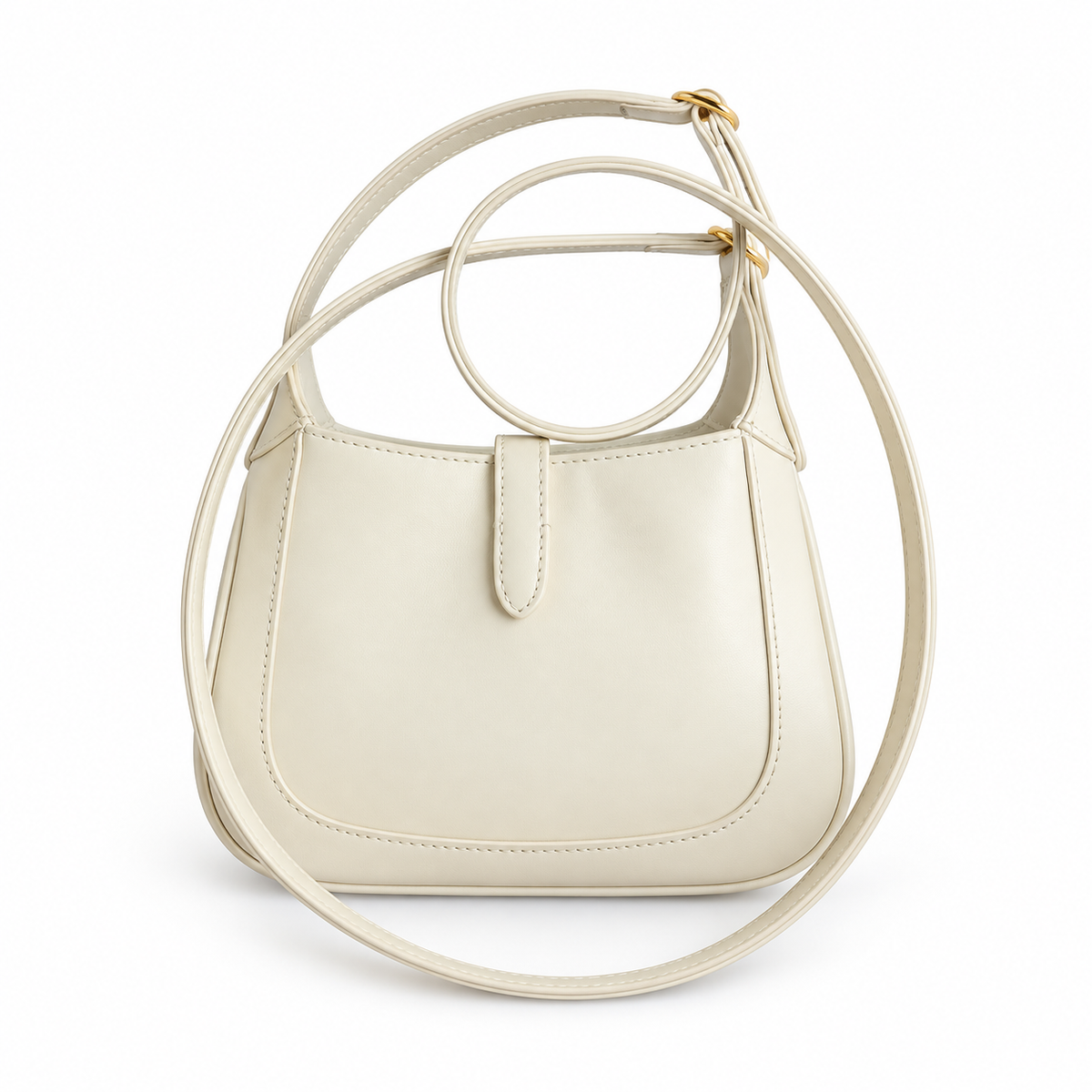 Gucci Jackie 1961 Mini Hobo in Ivory Polished Leather