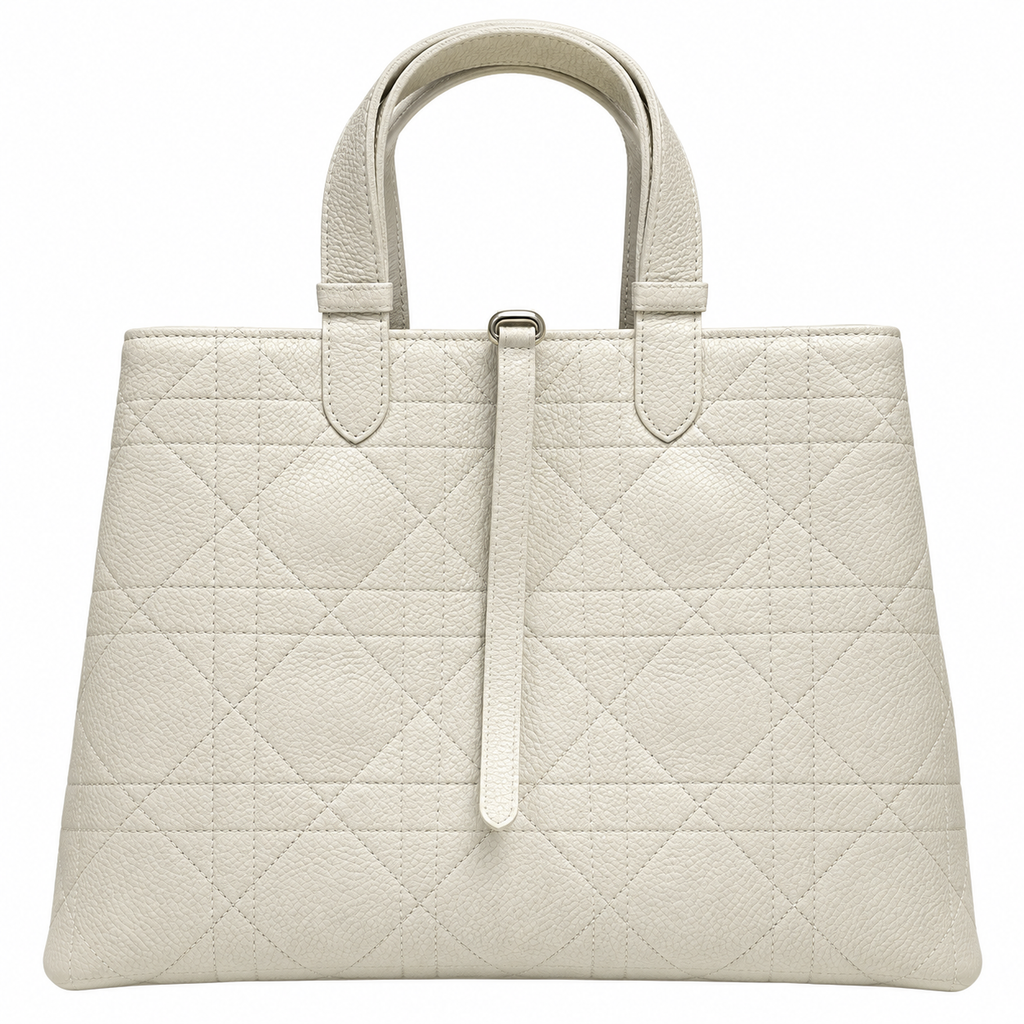 Dior Cannage Quilted Large Tote Bag 37cm