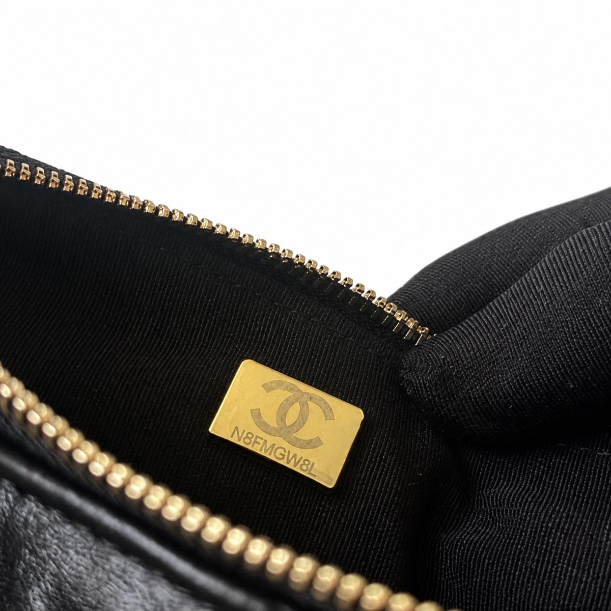 Chanel Aged Calfskin CC Hobo Bag