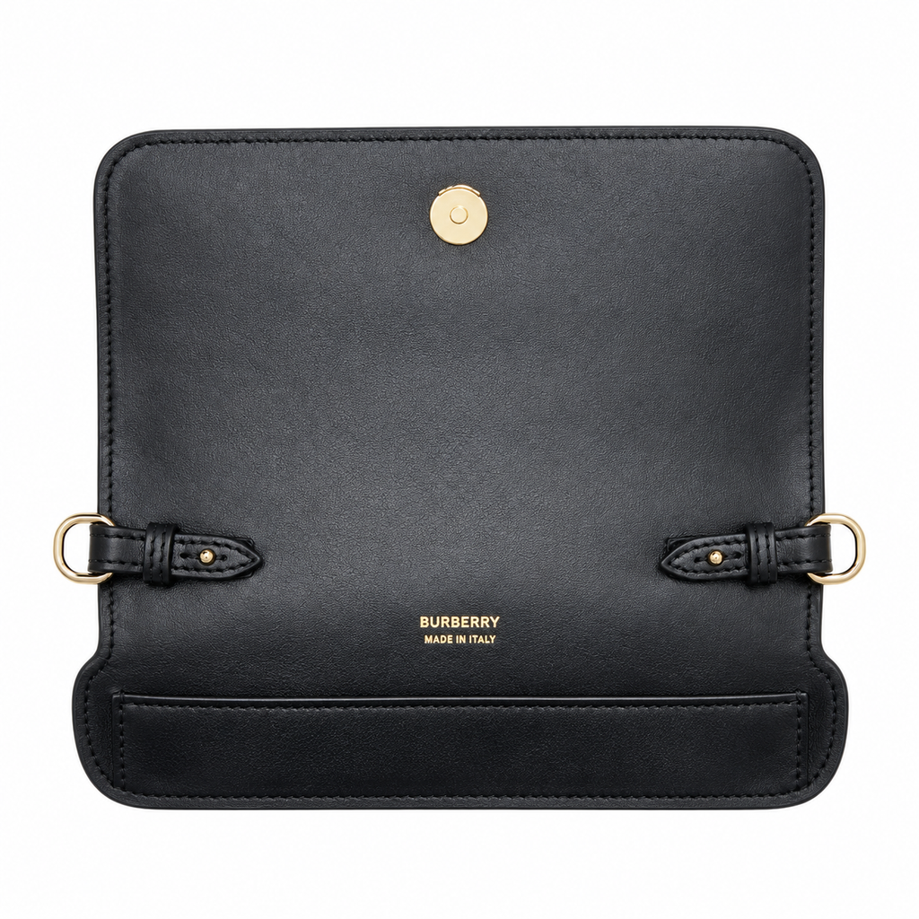 Burberry Heritage Check Flap Bag