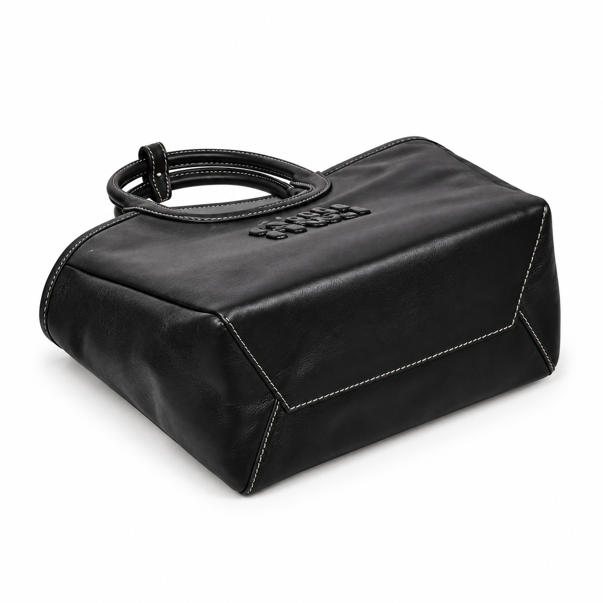 Miu Miu Top Handle Leather Bag 22cm