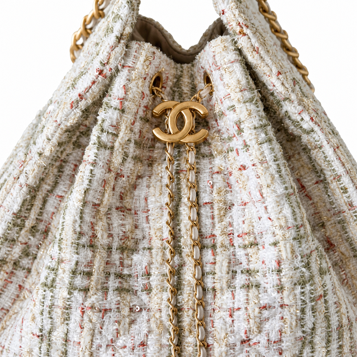 Chanel Quilted Leather Grand Shopper Shoulder Bag