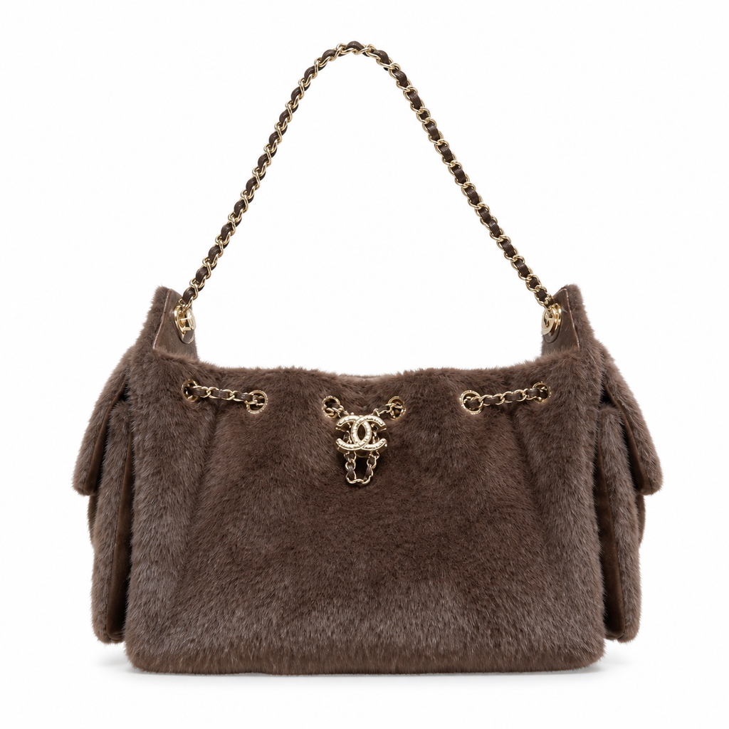 Chanel Quilted Leather Rounded Base Shoulder Bag