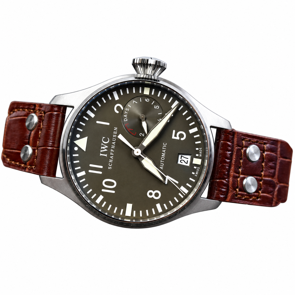 IWC Big Pilot 46.2mm Earthquake Early Warning Engineer Automatic Steel Watch