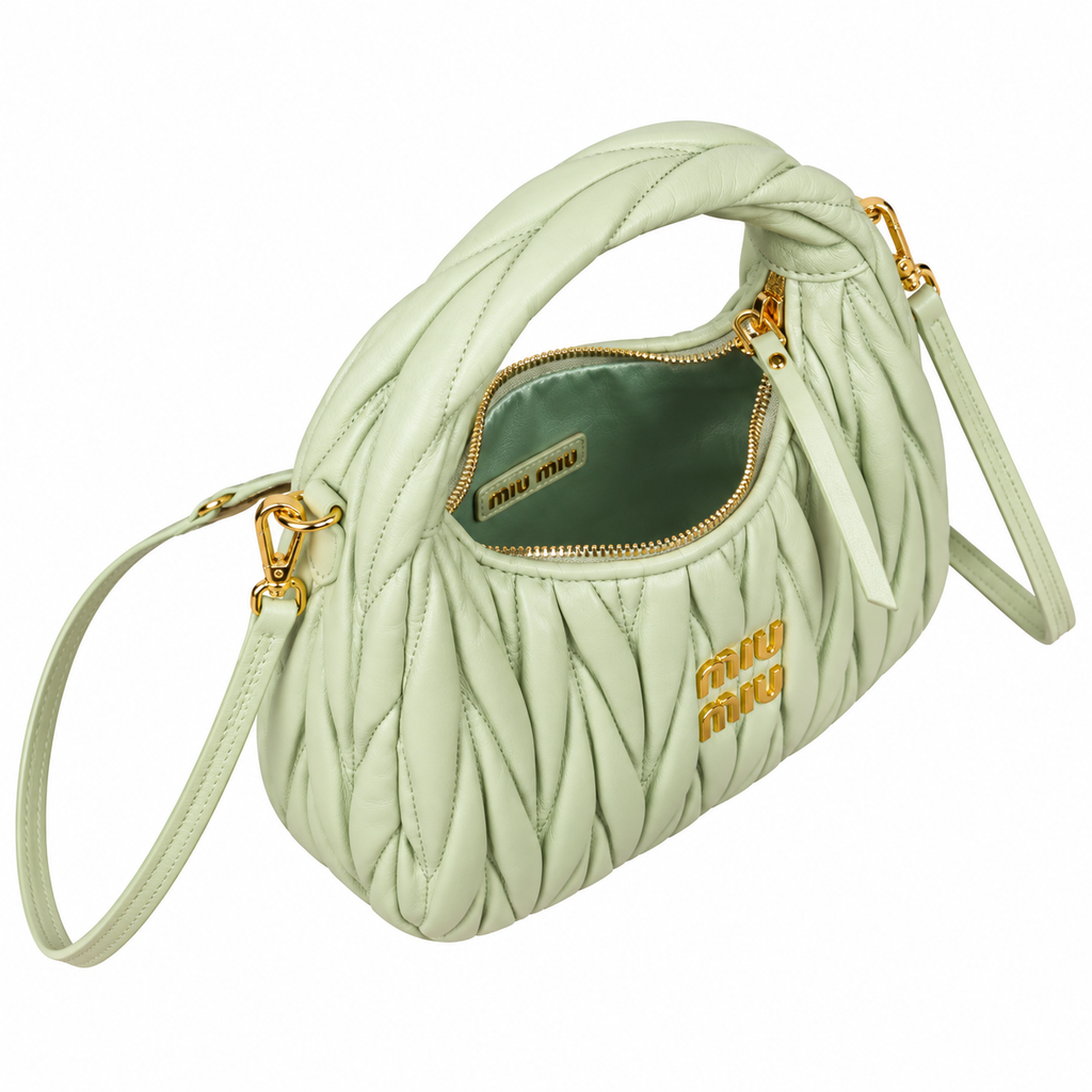 Miu Miu Convertible Leather Bag