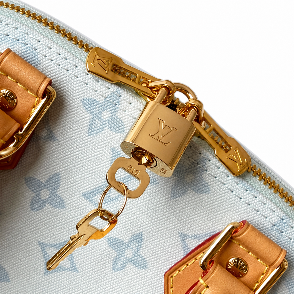 Louis Vuitton Blue Monogram Bag