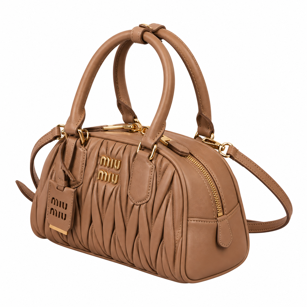 Miu Miu Convertible Leather Bag 22×13×10.5 cm