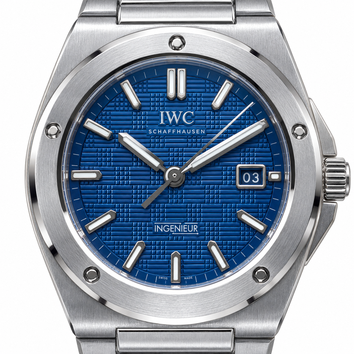IWC Ingenieur 40mm Quantum Automatic Steel Watch
