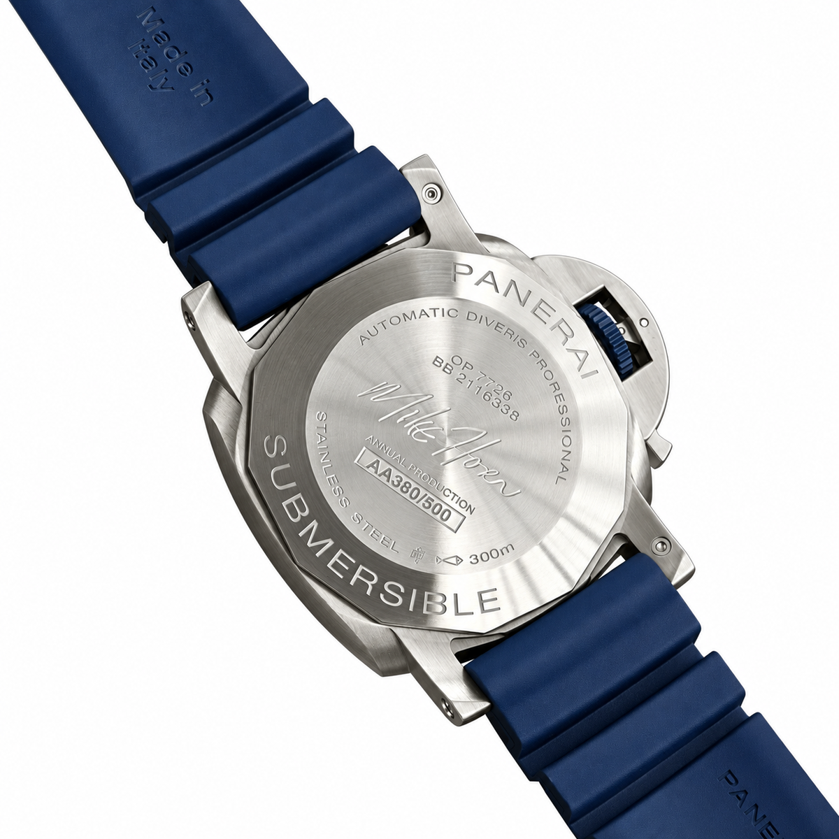 Panerai Luminor Due Automatic 42mm Men's Steel Watch Blue Dial