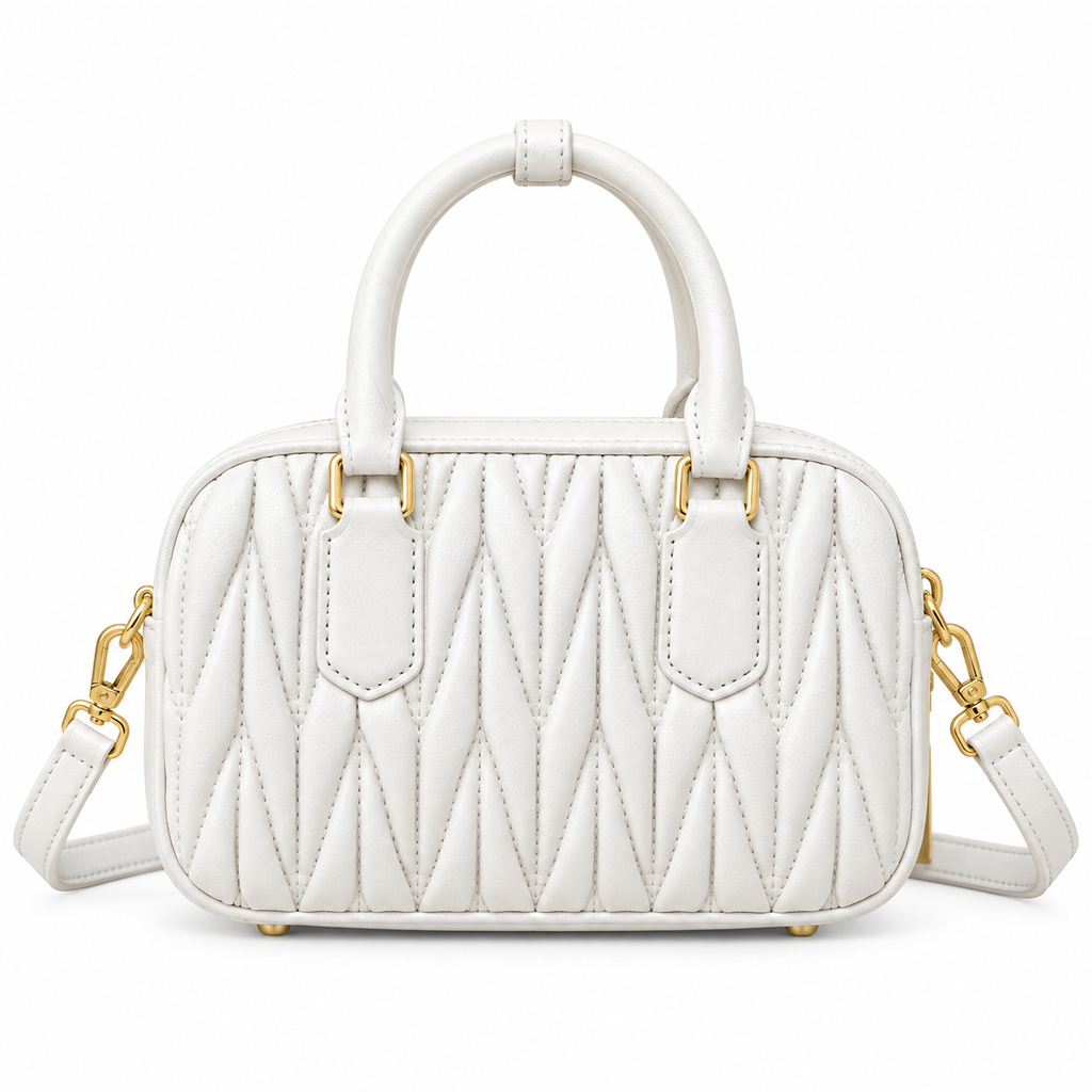 Miu Miu Matelassé Leather Sleek Crossbody Bag