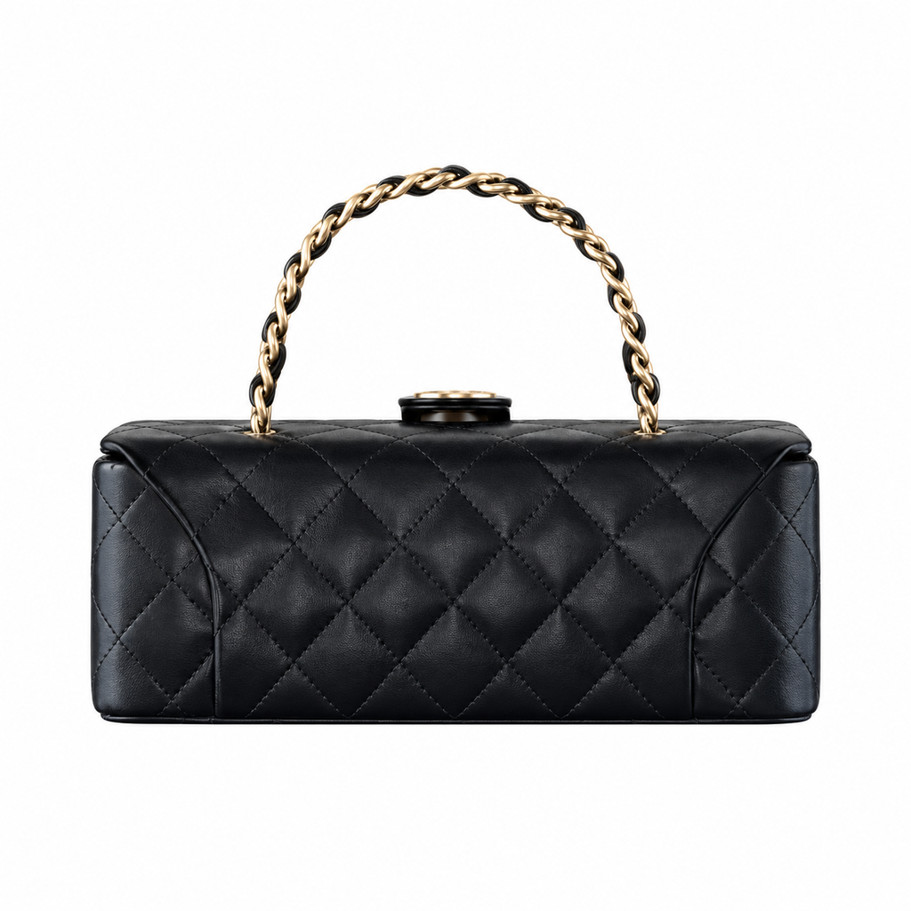 Chanel Quilted Lambskin Vanity Case
