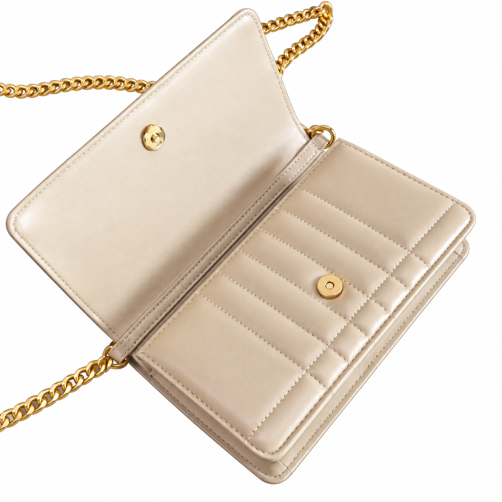 Burberry Heritage Check Mini Crossbody Bag