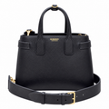 Burberry Noir Signature Top Handle Bag